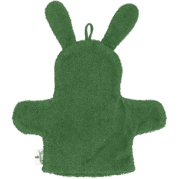 Sterntaler Spiel-Waschhandschuh Kinni Dunkelgrün 6 Sterntaler Spiel-Waschhandschuh Kinni Dunkelgrün – Bild 4