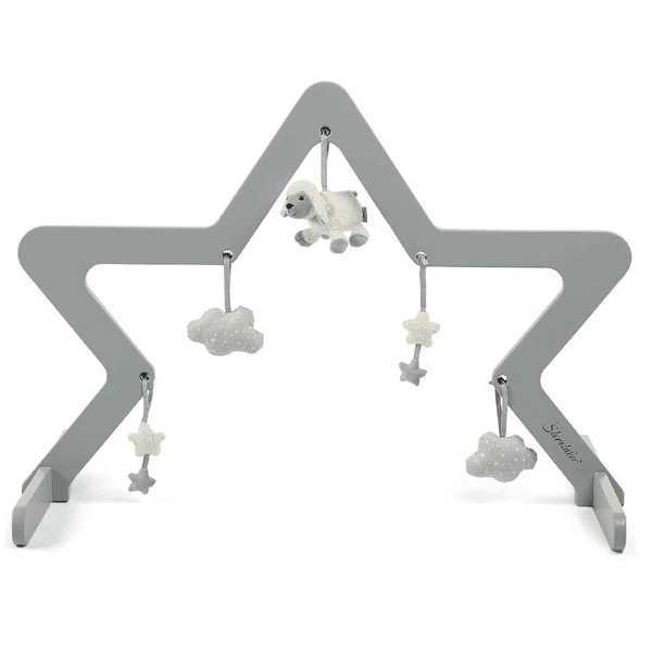 Sterntaler Spielbogen Stern Holz Grau 4 Sterntaler Spielbogen Stern Holz Grau – Bild 2