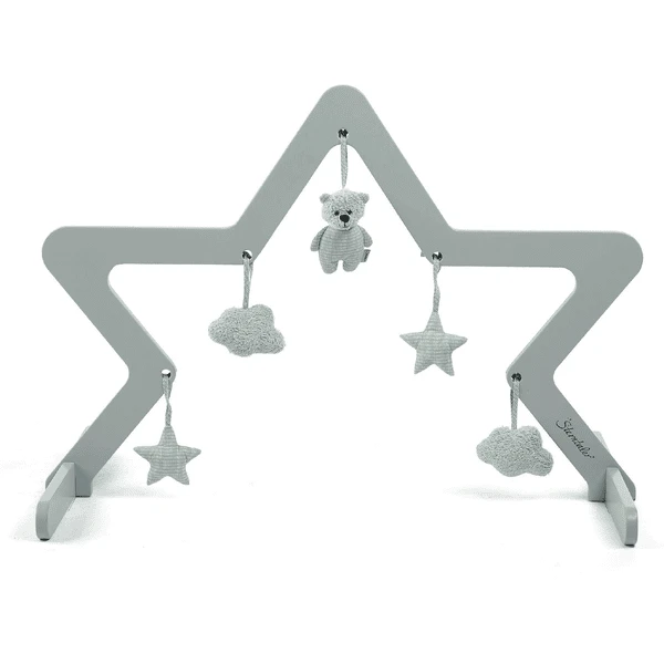 Sterntaler Spielbogen Stern Holz Grau 6 Sterntaler Spielbogen Stern Holz Grau – Bild 4