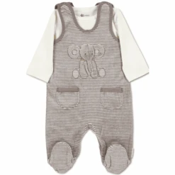 Sterntaler Strampler-Set Nicki Eddy Grau -Sterntaler sterntaler strampler set nicki eddy grau a384494 2