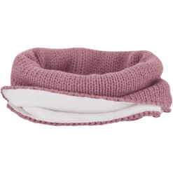 Sterntaler Strick-Schlupfschal Rosa