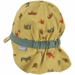 Sterntaler Wende-Schirmmütze Mit Nackenschutz Gelb -Sterntaler sterntaler wende schirmmuetze mit nackenschutz gelb a305707 2