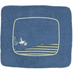 Sterntaler Wickelauflagenbezug Emmilius Mittelblau -Sterntaler sterntaler wickelauflagenbezug emmilius mittelblau a327151 3